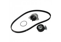 Pompe à eau + kit de courroie de distribution CT1067WP1 Contitech