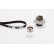 Pompe à eau + kit de courroie de distribution CT1114WP1 Contitech, Vignette 4