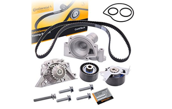 Pompe à eau + kit de courroie de distribution CT1138WP1 Contitech