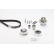 Pompe à eau + kit de courroie de distribution CT1139WP6 Contitech, Vignette 8