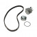 Pompe à eau + kit de courroie de distribution CT718WP1 Contitech