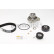 Pompe à eau + kit de courroie de distribution CT755WP1 Contitech, Vignette 7