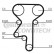 Pompe à eau + kit de courroie de distribution CT870WP2 Contitech, Vignette 6