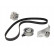 Pompe à eau + kit de courroie de distribution CT909WP2 Contitech