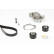 Pompe à eau + kit de courroie de distribution CT987WP1 Contitech, Vignette 7