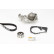 Pompe à eau + kit de courroie de distribution CT988WP2 Contitech, Vignette 7
