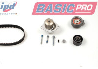 Pompe à eau + kit de courroie de distribution IPD BASIC-PRO K62085 Hepu
