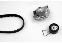 Pompe à eau + kit de courroie de distribution PK00451 Hepu