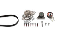 Pompe à eau + kit de courroie de distribution PK00561 Hepu