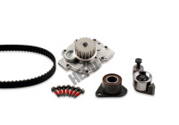 Pompe à eau + kit de courroie de distribution PK00568 Hepu