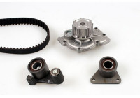 Pompe à eau + kit de courroie de distribution PK00600 Hepu
