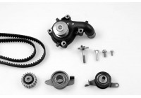 Pompe à eau + kit de courroie de distribution PK02271 Hepu
