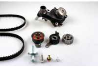 Pompe à eau + kit de courroie de distribution PK02301 Hepu