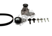 Pompe à eau + kit de courroie de distribution PK02350 Hepu
