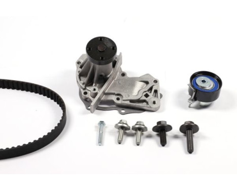 Pompe à eau + kit de courroie de distribution PK02550 Hepu