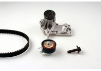 Pompe à eau + kit de courroie de distribution PK02551 Hepu