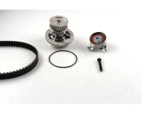 Pompe à eau + kit de courroie de distribution PK03140 Hepu