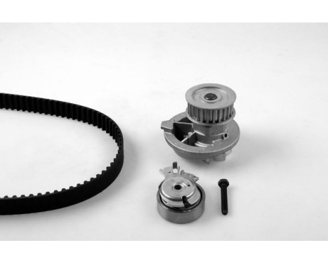 Pompe à eau + kit de courroie de distribution PK03141 Hepu