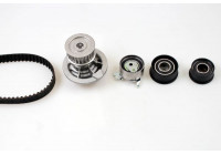 Pompe à eau + kit de courroie de distribution PK03161 Hepu
