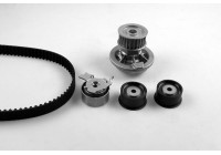Pompe à eau + kit de courroie de distribution PK03164 Hepu