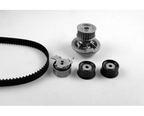 Pompe à eau + kit de courroie de distribution PK03164 Hepu