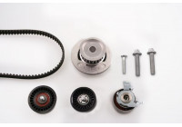 Pompe à eau + kit de courroie de distribution PK03171 Hepu