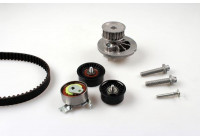 Pompe à eau + kit de courroie de distribution PK03241 Hepu