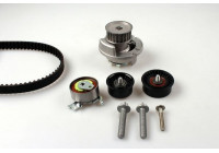 Pompe à eau + kit de courroie de distribution PK03270 Hepu