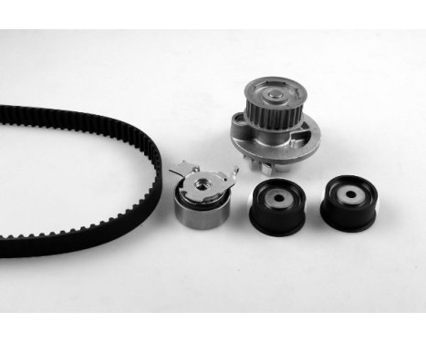 Pompe à eau + kit de courroie de distribution PK03281 Hepu