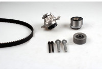 Pompe à eau + kit de courroie de distribution PK03630 Hepu