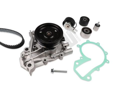 Pompe à eau + kit de courroie de distribution PK03861M Hepu