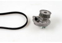Pompe à eau + kit de courroie de distribution PK03970 Hepu