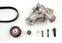 Pompe à eau + kit de courroie de distribution PK05131 Hepu