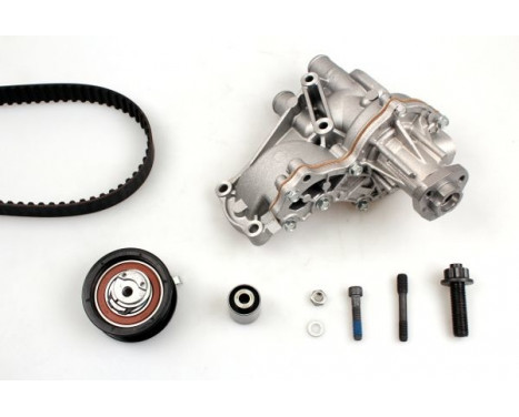 Pompe à eau + kit de courroie de distribution PK05131 Hepu