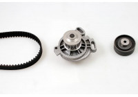 Pompe à eau + kit de courroie de distribution PK05280 Hepu