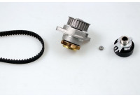 Pompe à eau + kit de courroie de distribution PK05402 Hepu