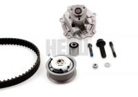 Pompe à eau + kit de courroie de distribution PK05421 Hepu