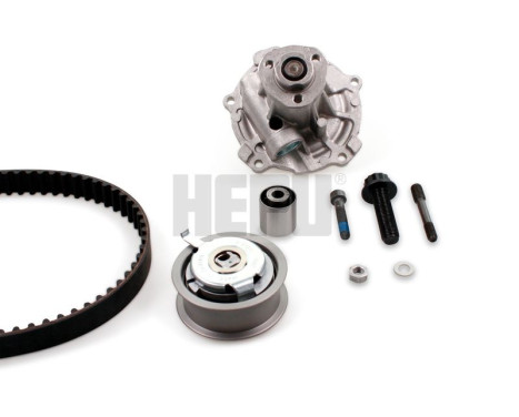 Pompe à eau + kit de courroie de distribution PK05421 Hepu