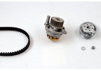 Pompe à eau + kit de courroie de distribution PK05450 Hepu