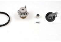 Pompe à eau + kit de courroie de distribution PK05472 Hepu