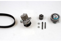 Pompe à eau + kit de courroie de distribution PK05500 Hepu