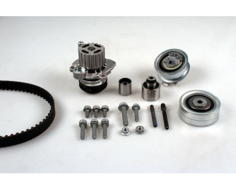 Pompe à eau + kit de courroie de distribution PK05515 Hepu