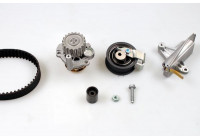 Pompe à eau + kit de courroie de distribution PK05542 Hepu