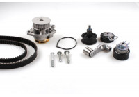 Pompe à eau + kit de courroie de distribution PK05570 Hepu