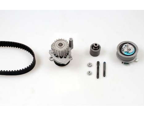 Pompe à eau + kit de courroie de distribution PK05690 Hepu