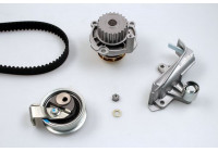 Pompe à eau + kit de courroie de distribution PK05724 Hepu