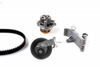Pompe à eau + kit de courroie de distribution PK05728 Hepu