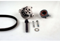 Pompe à eau + kit de courroie de distribution PK05745 Hepu