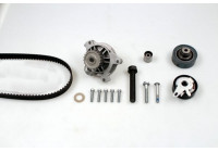 Pompe à eau + kit de courroie de distribution PK05746 Hepu