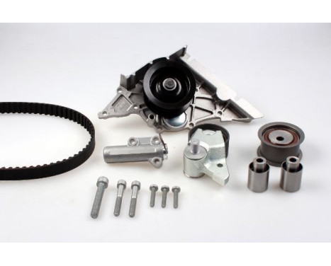 Pompe à eau + kit de courroie de distribution PK05791 Hepu